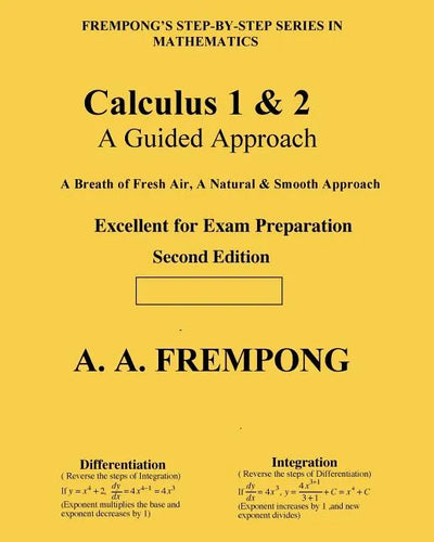 Calculus 1 & 2: A Guided Approach - Paperback