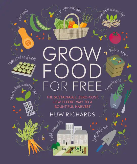 Grow Food for Free: The Sustainable, Zero-Cost, Low-Effort Way to a Bountiful Harvest - Paperback