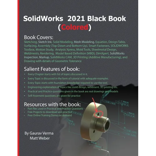 SolidWorks 2021 Black Book (Colored) - Paperback
