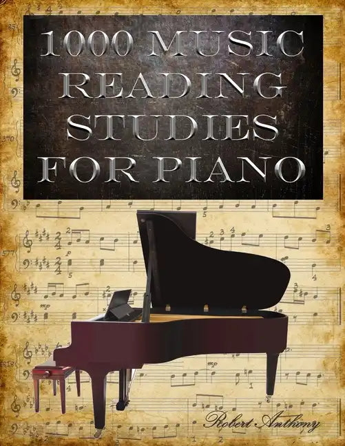 1000 Music Reading Studies for Piano - Paperback