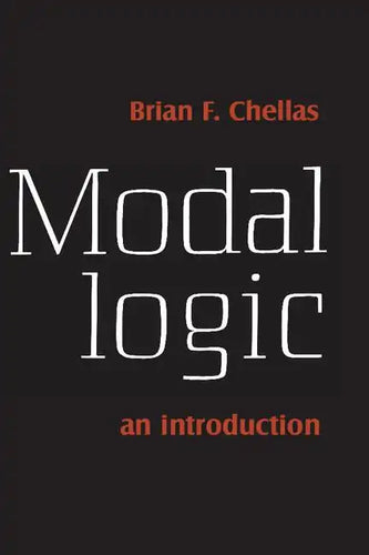 Modal Logic: An Introduction - Paperback