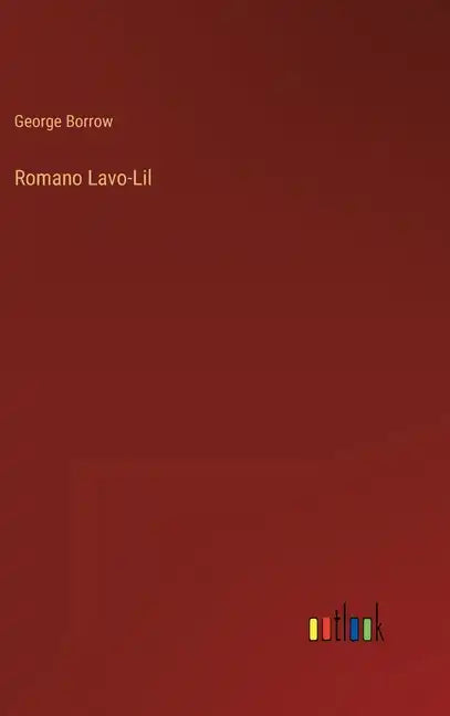 Romano Lavo-Lil - Hardcover