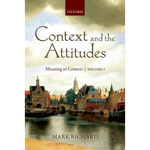 Context & the Attitudes Vol 1 P - Paperback