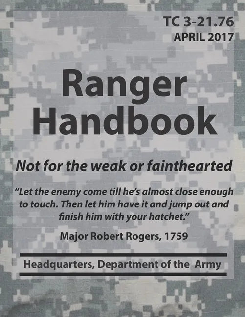 Ranger Handbook TC3-21.76 - Paperback