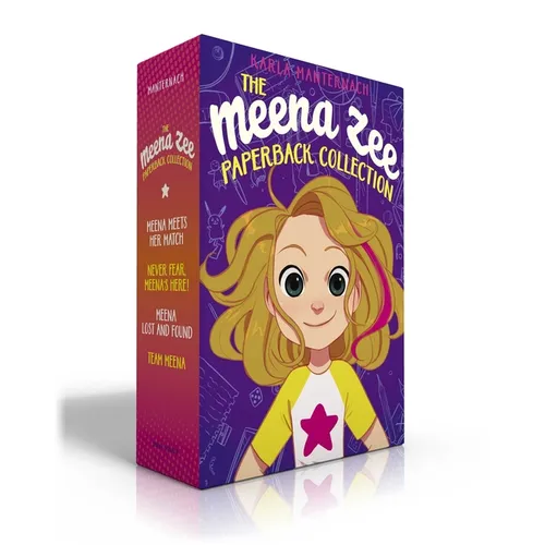 The Meena Zee Paperback Collection (Boxed Set): Meena Meets Her Match; Never Fear, Meena's Here!; Meena Lost and Found; Team Meena - Paperback