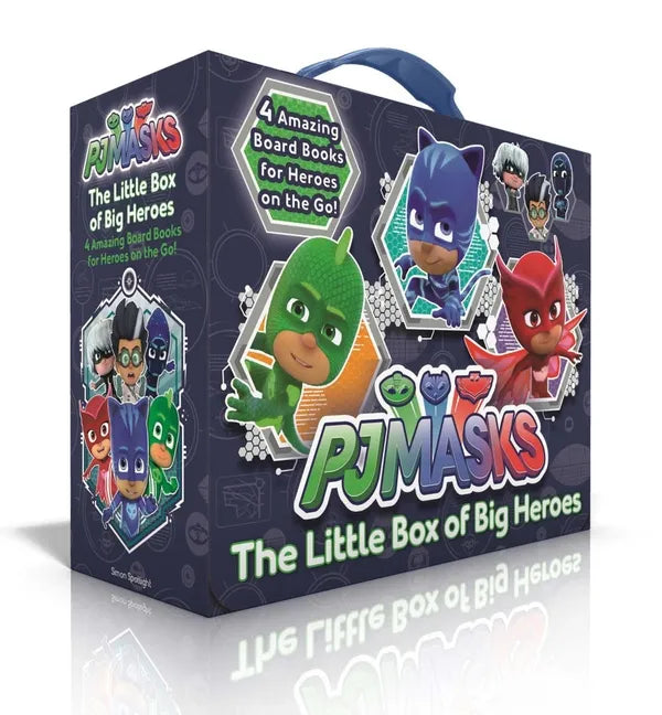 The Little Box of Big Heroes (Boxed Set): Pj Masks Save the Library; Hero School; Super Cat Speed; Race to the Moon! - Boxed Set