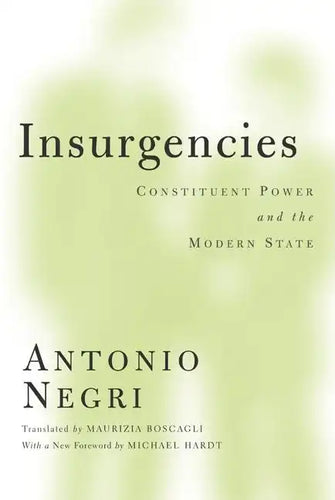 Insurgencies: Constituent Power and the Modern State - Paperback