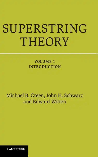 Superstring Theory - Hardcover