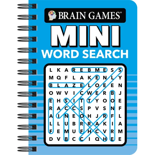 Brain Games - To Go - Mini Word Search - Spiral