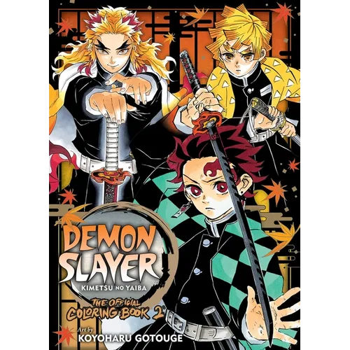 Demon Slayer: Kimetsu No Yaiba: The Official Coloring Book 2 - Paperback