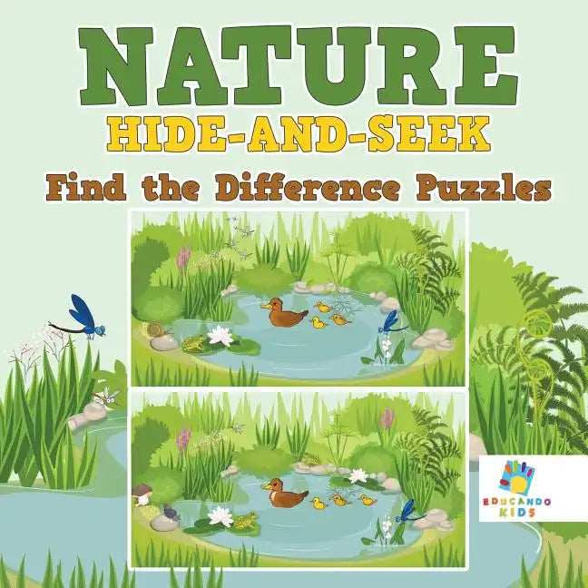 Nature Hide-and-Seek Find the Difference Puzzles - Paperback
