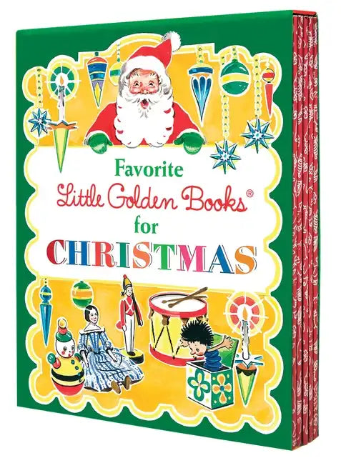 Favorite Little Golden Books for Christmas 5-Book Boxed Set: The Animals' Christmas Eve; The Christmas Story; The Little Christmas Elf; The Night Befo - Boxed Set