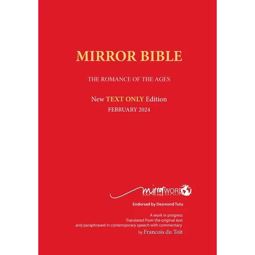 TEXT ONLY Mirror Bible PAPERBACK 2024 Edition - Paperback