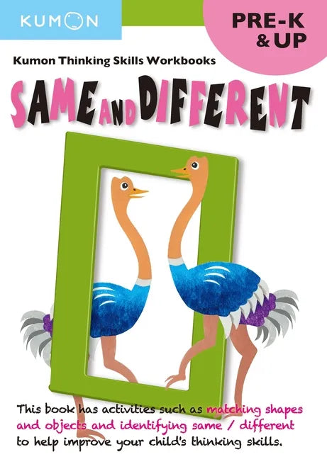 Kumon Pre K Same & Different - Paperback