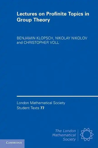 Lectures on Profinite Topics in Group Theory - Paperback