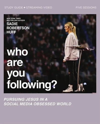 Who Are You Following? Bible Study Guide Plus Streaming Video: Pursuing Jesus in a Social Media Obsessed World - Paperback