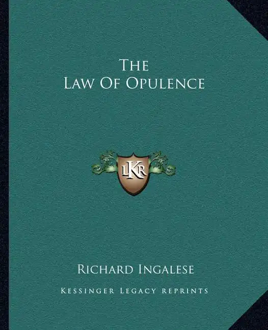 The Law Of Opulence - Paperback