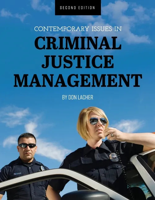 Contemporary Issues in Criminal Justice Management - Paperback