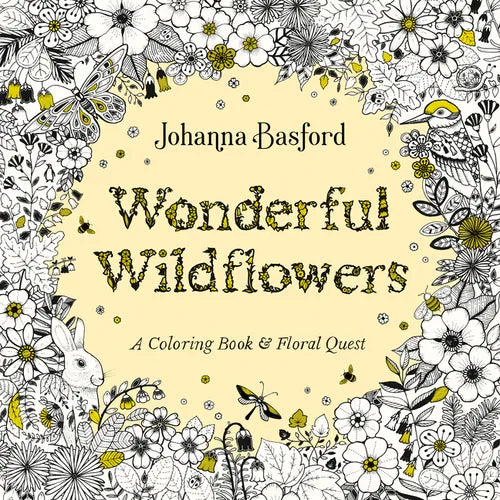Wonderful Wildflowers: A Coloring Book and Floral Quest - Paperback