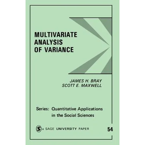 Multivariate Analysis of Variance - Paperback