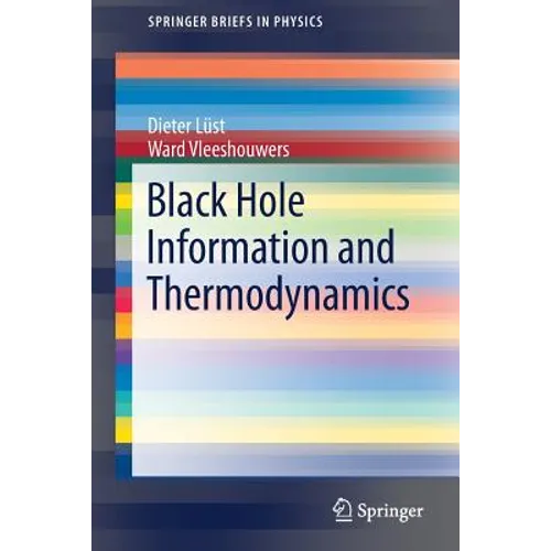 Black Hole Information and Thermodynamics - Paperback