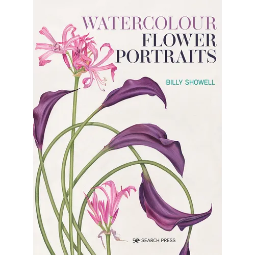 Watercolour Flower Portraits - Paperback