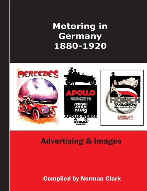 Motoring in Germany 1880-1920 - Paperback