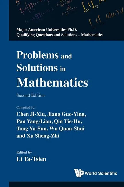 Problems and Solutions in Mathematics (2nd Edition) - Paperback