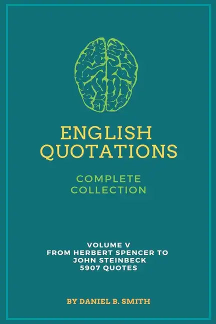 English Quotations Complete Collection: Volume V - Paperback