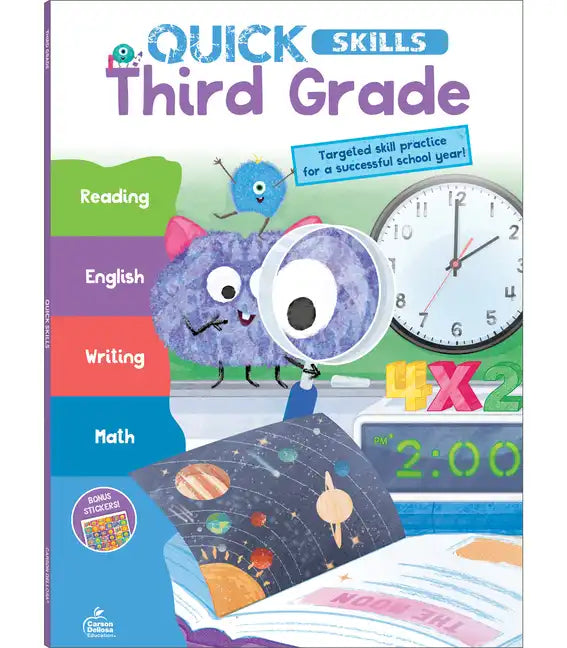 Quick Skills Third Grade Workbook - Paperback
