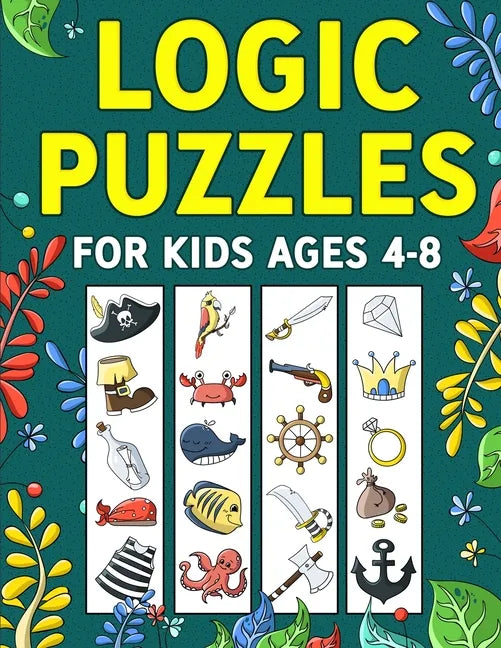 Logic Puzzles for Kids Ages 4-8 - Paperback