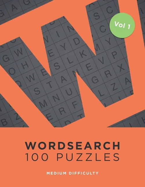 Wordsearch 100 Puzzles: Word Search Book For Adults - 100 Puzzles - Paperback