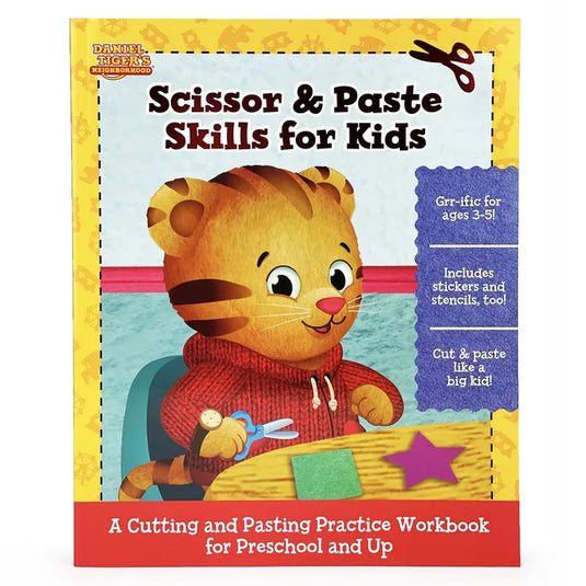 Daniel Tiger Scissor & Paste Skills for Kids - Paperback