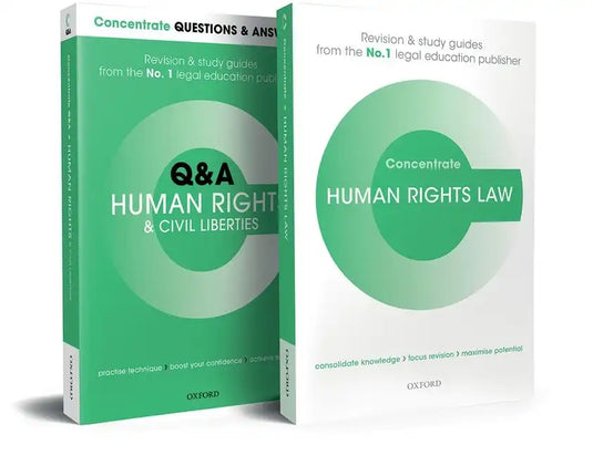 Human Rights and Civil Liberties Revision Concentrate Pack: Law Revision and Study Guide - Paperback