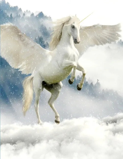 Unicorn Notebook: 100 Pages 8.5