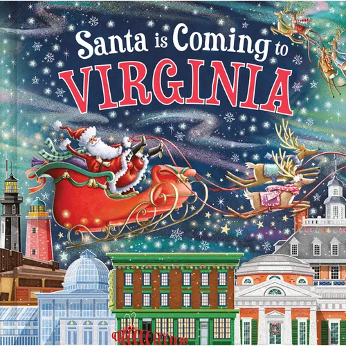 Santa Is Coming to Virginia - Hardcover