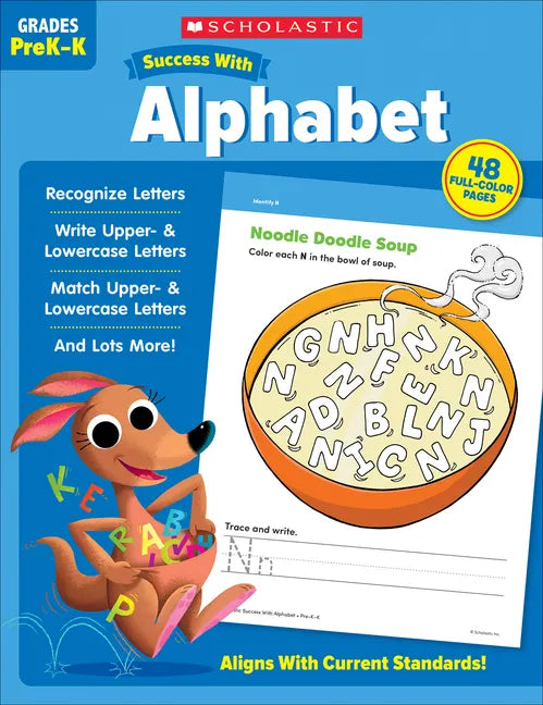 Scholastic Success with Alphabet Workbook - Paperback
