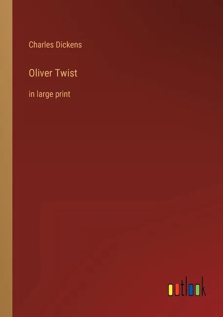 Oliver Twist: in large print - Paperback