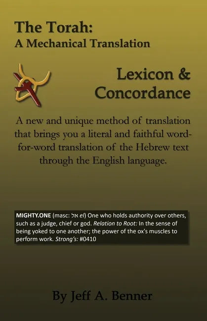 The Torah: A Mechanical Translation - Lexicon and Concordance - Paperback