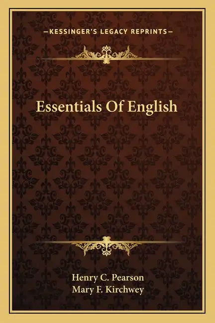 Essentials of English - Paperback