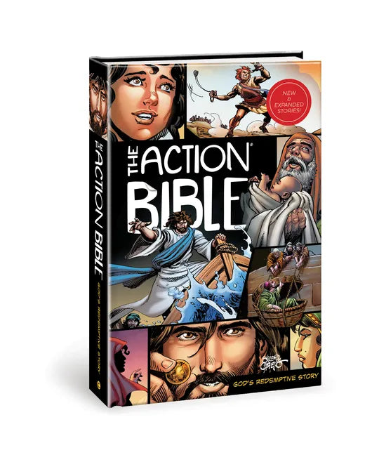 The Action Bible: God's Redemptive Story - Hardcover