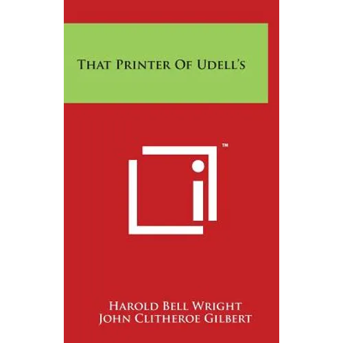 That Printer Of Udell's - Hardcover