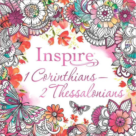 Inspire: 1 Corinthians--2 Thessalonians (Softcover): Coloring & Creative Journaling Through 1 Corinthians--2 Thessalonians - Paperback