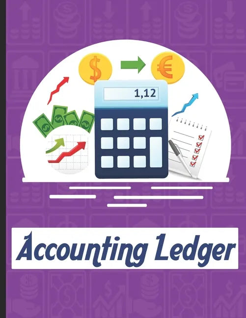 accounting ledgers for bookkeeping: Accounting General Ledge, sustained and long lasting tracking and record keeping Size:8.5