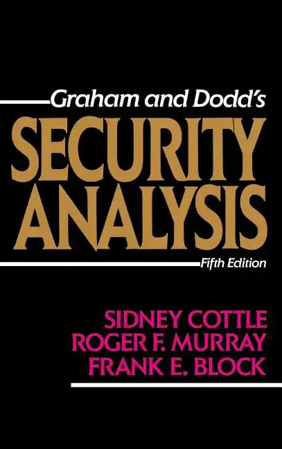 Security Analysis: Fifth Edition - Hardcover