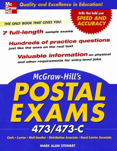 McGraw-Hill's Postal Exams 473/473c - Paperback