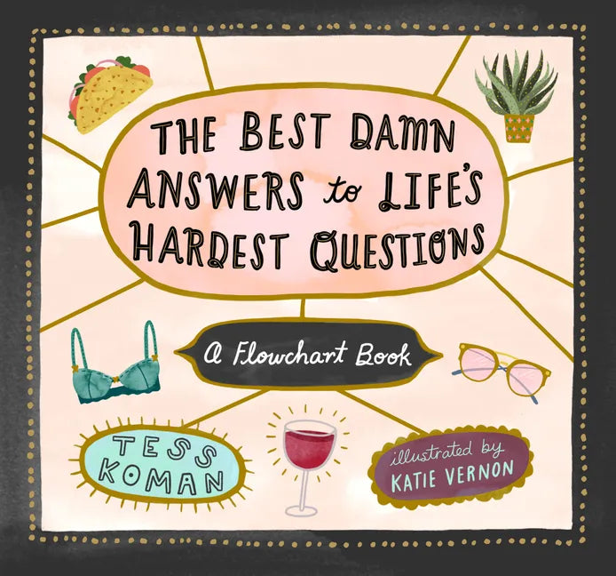 The Best Damn Answers to Life's Hardest Questions: A Flowchart Book - Hardcover
