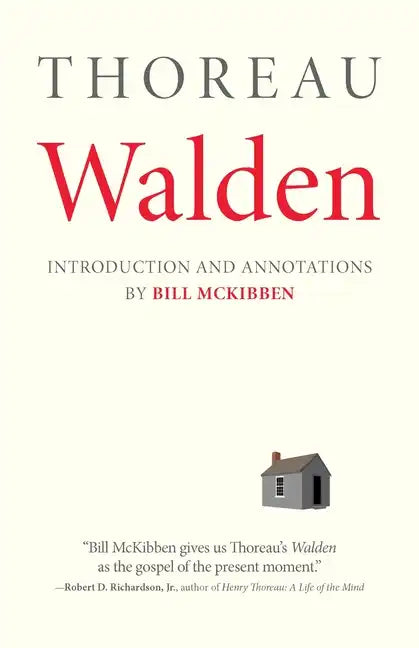 Walden: With an Introduction and Annotations by Bill McKibben - Paperback