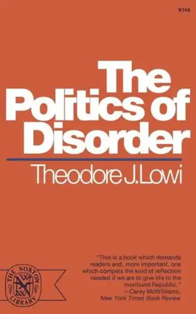 The Politics of Disorder - Paperback