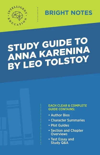 Study Guide to Anna Karenina by Leo Tolstoy - Paperback